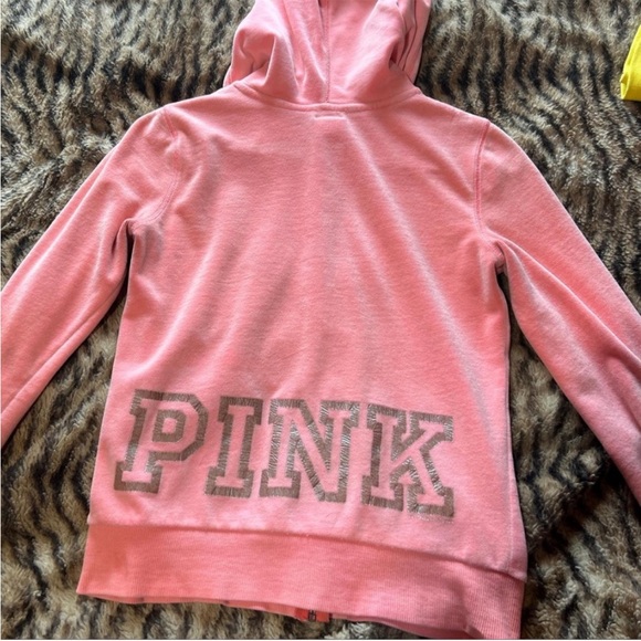 PINK Victoria's Secret Pink Zip-Up Hoodie - Picture 5 of 7